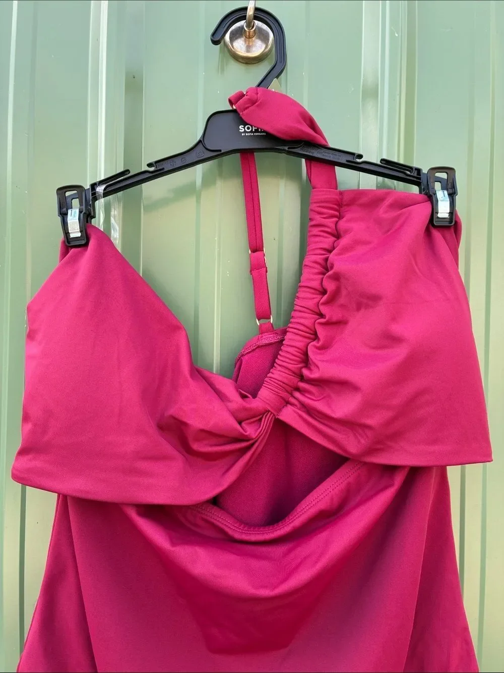 Sofia by Sofia Vergara One Shoulder One-Piece Swimsuit Size XL